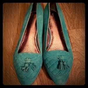 Anthropologie Pilcro and the Letterpress loafers